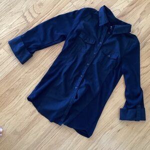 Black Button-Up Shirt